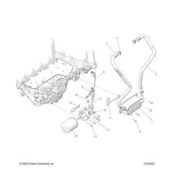 ENGINE, OIL FILTER, OIL COOLER AND RELATED - Z23RMU2KAN/BN (C703253)