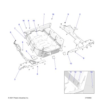 BODY, CARGO BOX - Z23RMU2KAN/BN (C703062)