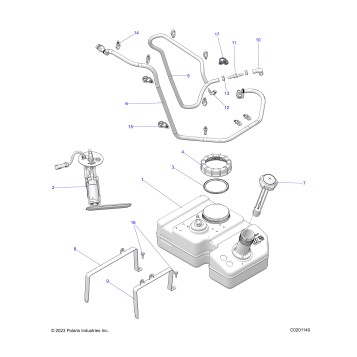 FUEL SYSTEM, FUEL TANK AND RELATED - Z26HCA18A4/A7/B4/B7 (C0201140)