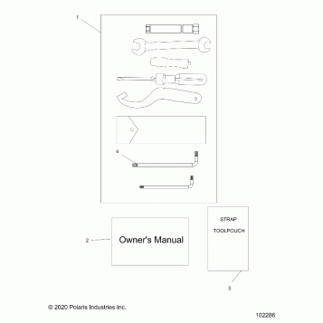 REFERENCES, TOOL KIT and OWNERS MANUAL - Z25HCA18A4/A7/B4/B7 (102286)