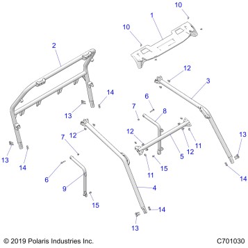 CHASSIS, CAB FRAME - Z20ASE99AH/LH/BH (C701030)