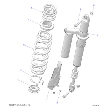 SUSPENSION, REAR SHOCK MOUNTING -  Z26NMX99A4/A6 (C750913)