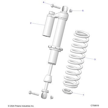 SUSPENSION, FRONT SHOCK MOUNTING - Z26ASF99A6 (C750619)