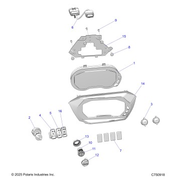 ELECTRICAL, DASH INSTRUMENTS AND CONTROLS - Z26NMX99A4/A6 (C750918)