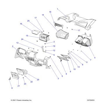 BODY, DASH AND GLOVEBOX - Z22ASV99A4 (C0705253)
