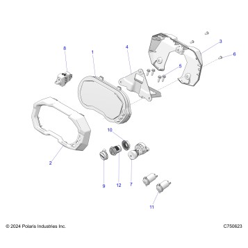 ELECTRICAL, DASH INSTRUMENTS, CONTROLS, & LIGHTING - Z25X4B92AP/BP (C750623)