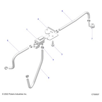 ENGINE, TURBO BOOST VALVE - Z23RAE92A/92B (C730537)