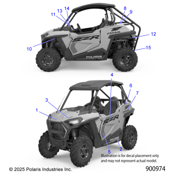 BODY, DECALS  - Z26A5F87A6 (900974)