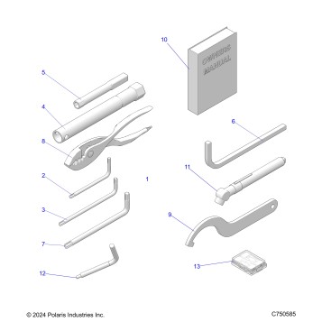REFERENCE, OWNERS MANUAL AND TOOL KIT - Z26NMX99A4/A6 (C750585)
