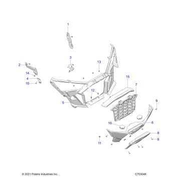 BODY, FRONT BUMPER - Z22M4E92AD/AG/AJ/BD/BG/BJ (C703048)