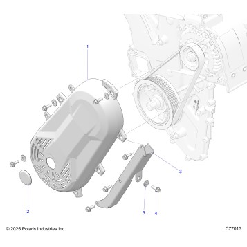ENGINE, BELT COVER & RELATED - Z26RRL2KAL (C77013)