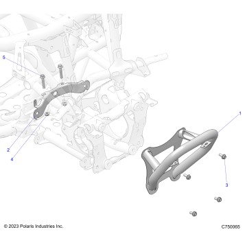 CHASSIS, BUMPER MOUNTING - Z24GAE92A/92B (C750065)
