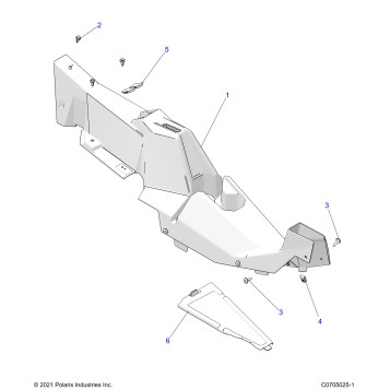 BODY, CENTER CONSOLE - Z26NMX99A4/A6 (C0705025-1)
