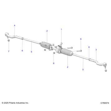 STEERING, GEAR BOX - Z26NEY99A4/B4/A6/B6 (C760074)