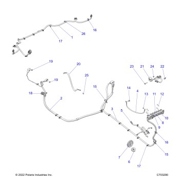 ELECTRICAL, WIRE HARNESS, PERIPHERAL - Z23RMC2KAJ/BJ (C703290)