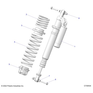 SUSPENSION, FRONT SHOCK MOUNTING, STANDARD/PREMIUM - Z23RAE92A/92B (C730534)