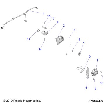 ELECTRICAL, ECM, REGULATOR - Z20A5A87B2/E87BP/BK/BX (C701024-3)