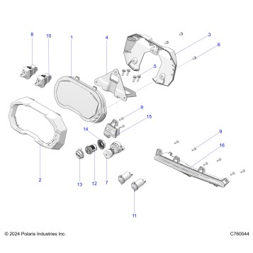ELECTRICAL, DASH INSTRUMENTS, CONTROLS, & LIGHTING - Z25XPD92A/92B (C760044)