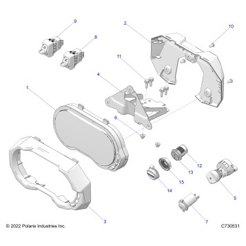 ELECTRICAL, DASH INSTRUMENTS AND CONTROLS - Z23GAE92A/92B (C730531)