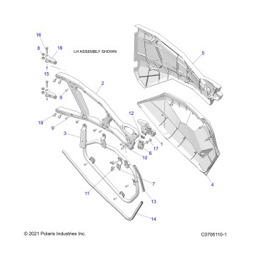 BODY, DOORS, FRONT - Z22N4M99AR (C0706110-1)