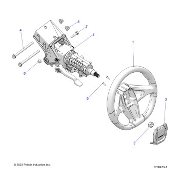 STEERING, UPPER, PREMIUM/ULTIMATE - Z24RAB92AK/BK (C0706473-1)