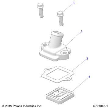 ENGINE, BREATHER - Z20CHA57A2/E57AM (C701045-1)