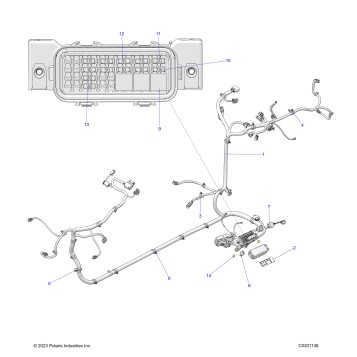 ELECTRICAL, WIRE HARNESS - Z26HCA18A4/A7/B4/B7 (C0201138)