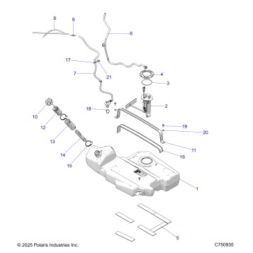 FUEL SYSTEM, EVAP - Z26RPK2KAR/BR/AV/BV/AC/BC/AJ/BJ (C750935)