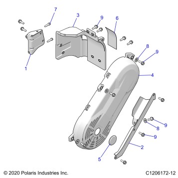 ENGINE, SHIELDS - Z23RMU2KAN/BN (C1206172-12)