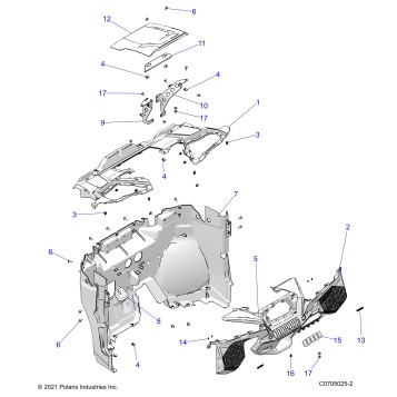 BODY, DASH - Z26NMX99A4/A6 (C0705025-2)