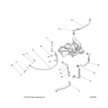 ENGINE, TURBO, COOLING AND OIL - Z23G4C92AL/BL (C702948)