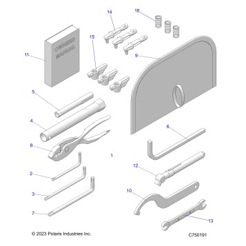 REFERENCE, OWNERS MANUAL AND TOOL KIT - Z25RPE2KA4/B4 (C750166)