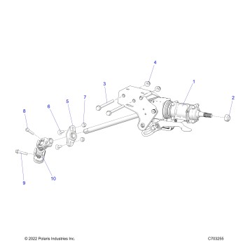 STEERING, LINKAGE, TILT AND RELATED, PREMIUM - Z23RGD2KAJ/AK/BJ/BK  (C703255)