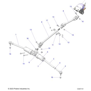 STEERING, LOWER - Z26HCA18A4/A7/B4/B7 (C0201141)