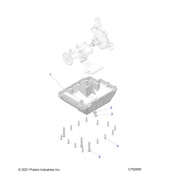 ENGINE, OIL SUMP COVER - Z26NMX99A4/A6 (C702905)
