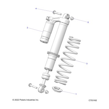 SUSPENSION, FRONT SHOCK MOUNTING - Z23ASE99A4/B4/K99A4(C703162)