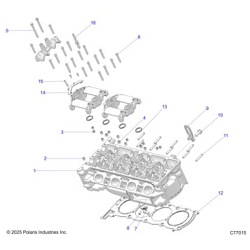 ENGINE, CYLINDER HEAD - Z26RRL2KAL (C77015)