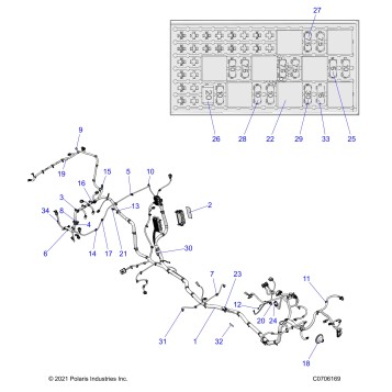 ELECTRICAL, WIRE HARNESS - Z24NMF99AR/AM/BR/BM (C0706169)