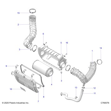 ENGINE, AIR INTAKE SYSTEM - Z26NMX99A4/A6 (C760076)
