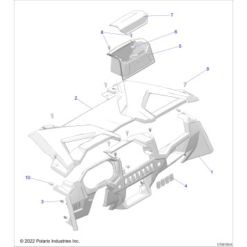 BODY, DASH - Z23NAV99A/99B (C0704156)