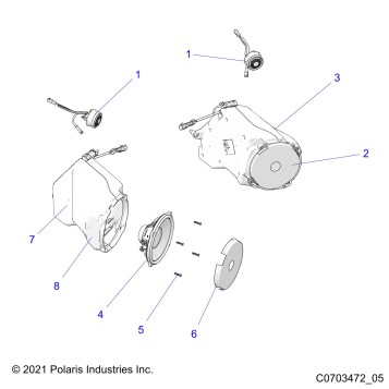 ELECTRICAL, AUDIO, SPEAKERS - Z23RGD2KAJ/AK/BJ/BK(C0703472_05)