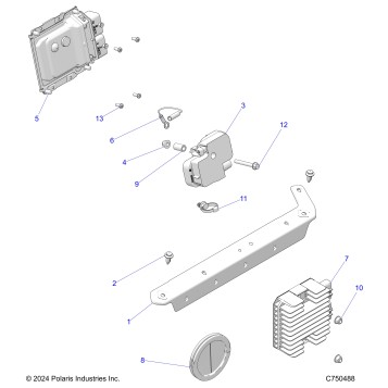 ELECTRICAL, ECU, REGULATOR, ETC. - Z25NMB99A4/B4 (C750488)