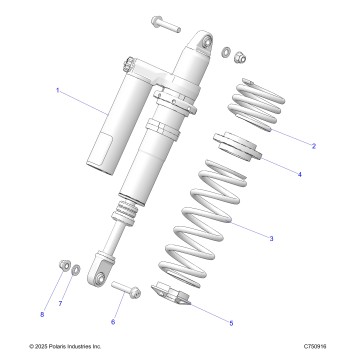 SUSPENSION, FRONT SHOCK MOUNTING - Z26NMX99A4/A6 (C750916)