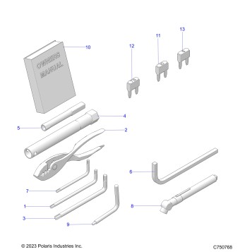 REFERENCE, OWNERS MANUAL AND TOOL KIT - Z25XPD92A/92B (C750768)