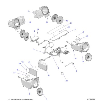 ELECTRICAL, AUDIO, RIDE COMMAND - Z26NMX99A4/A6 (C750831)