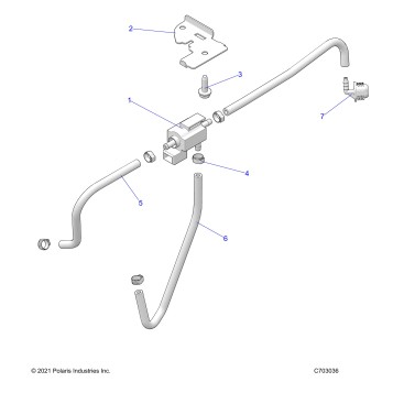 ENGINE, TURBO BOOST VALVE - Z23R4D92AK/AS/BK/BS (C703036)