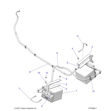ELECTRICAL, BATTERY AND RELATED - Z23RMU2KAN/BN (C703080-1)
