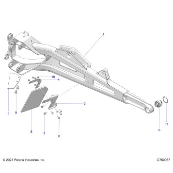 SUSPENSION, TRAILING ARMS - Z23G4C92AL/BL (C750067)