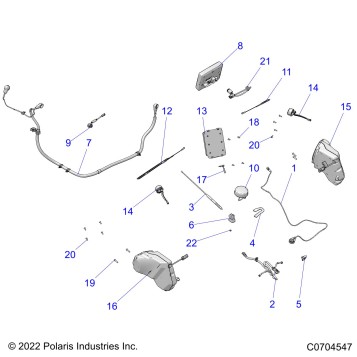 ELECTRICAL, RIDE COMMAND - Z23RGK2KAJ/BJ (C0704547)