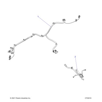 ELECTRICAL, WIRE HARNESS, PERIPHERAL - Z23GAD92A/92B (C703010)